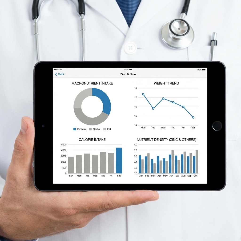 Analiza wykresów dietetycznych